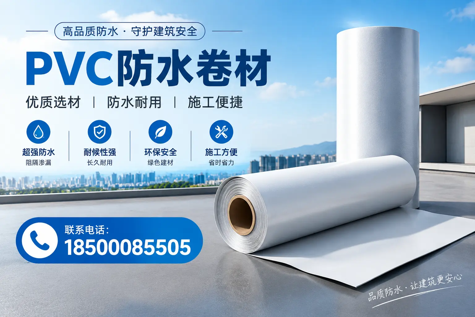如何评估PVC防水卷材的性价比？大同消费者必读